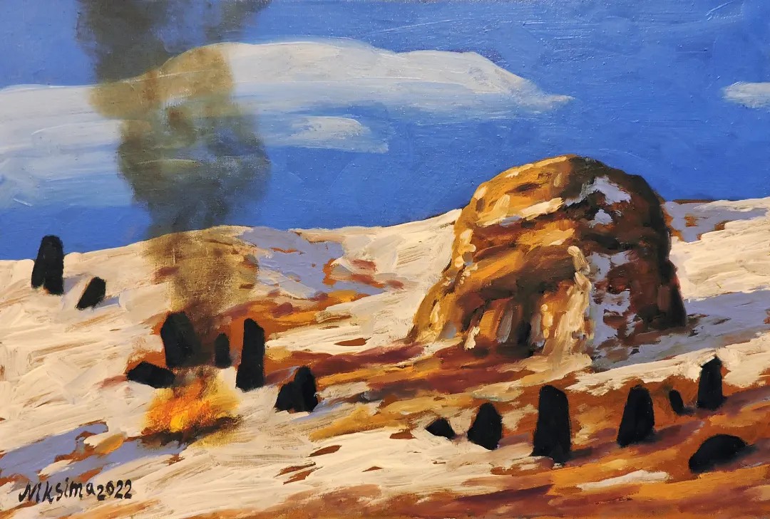 Oil on canvas — 1