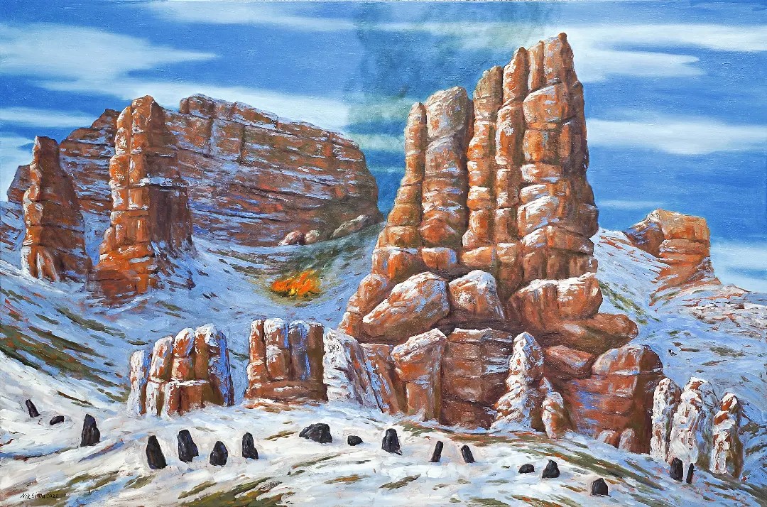 Oil on canvas — 1