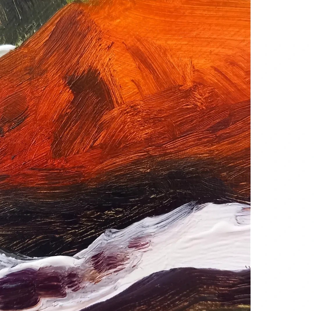 Oil on woodpanel — 2