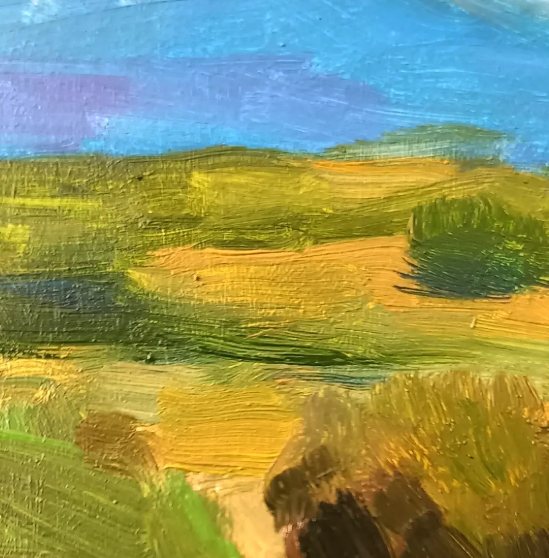 Oil on woodpanel — 2