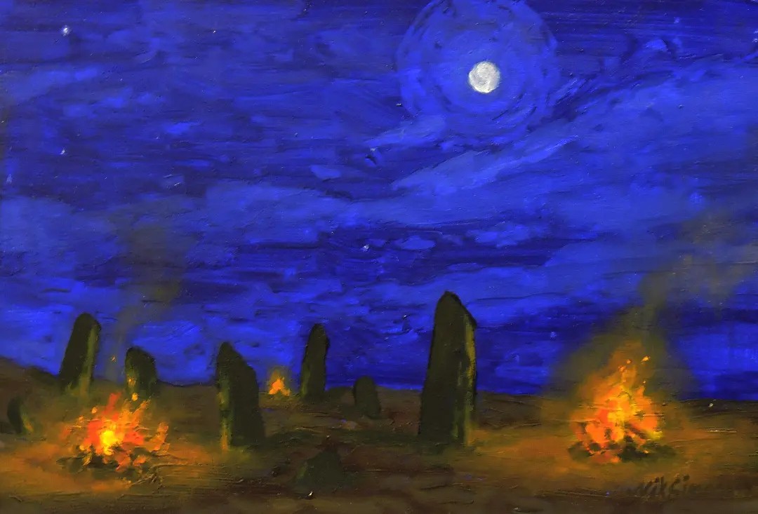 Oil on canvas — 2