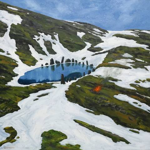 Oil on canvas