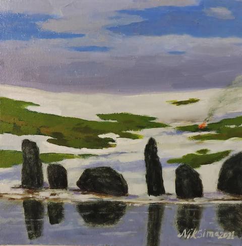 Oil on canvas