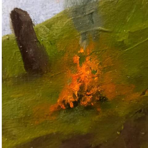 Oil on canvas
